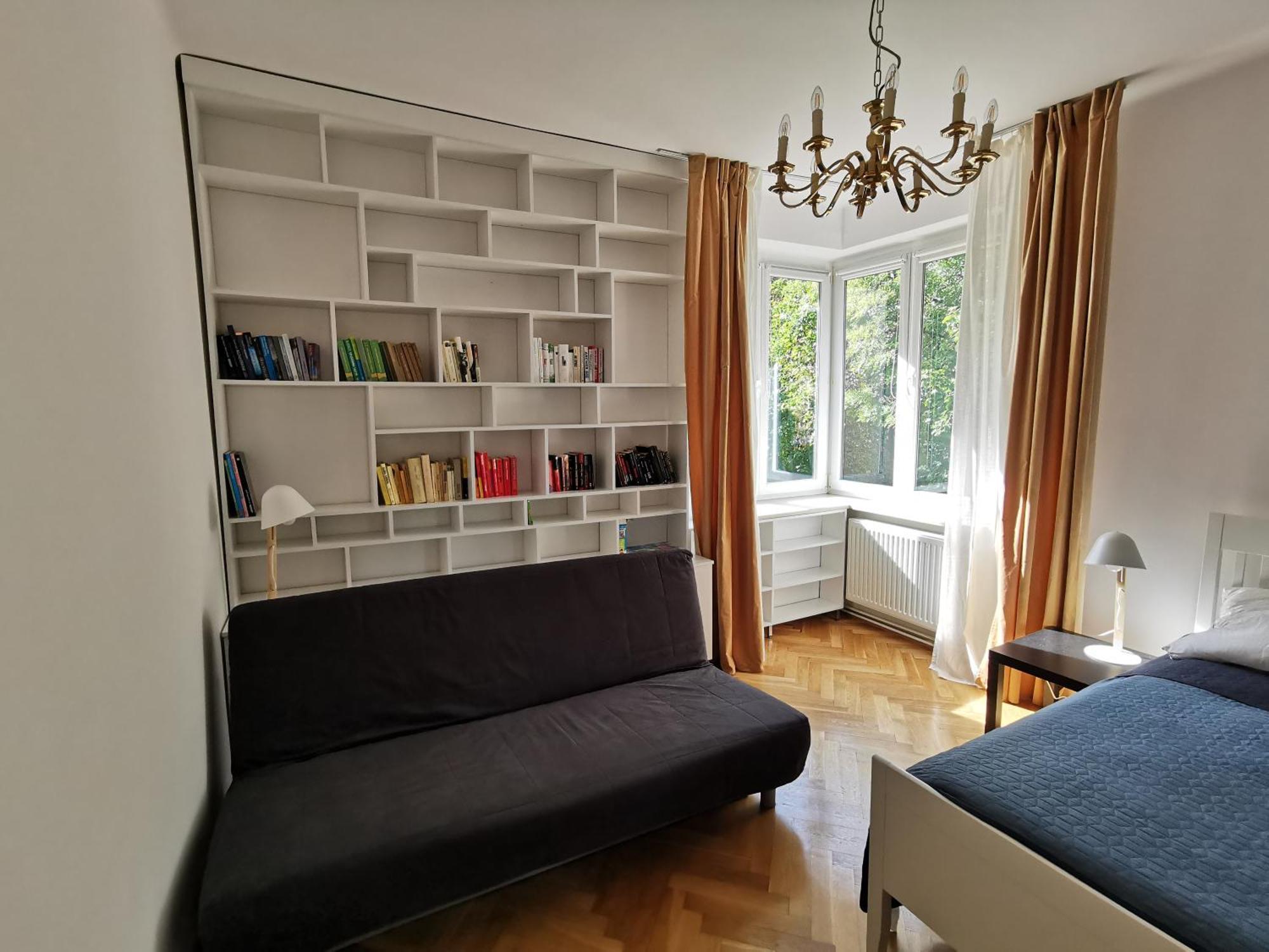 Cozy Spacious Apartment With Balcony Krakau Exterior foto